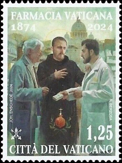stamps of vatican 2024